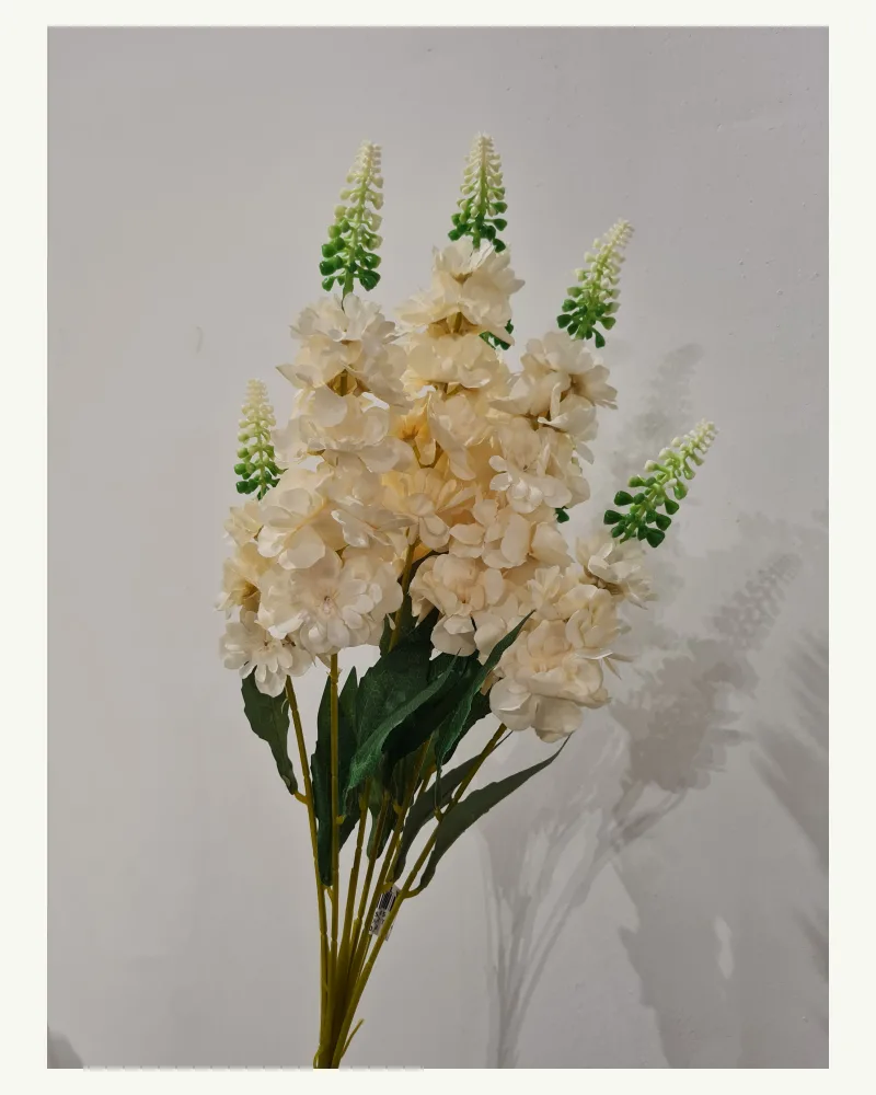 Artificial Flower Delphinium Peach #52015