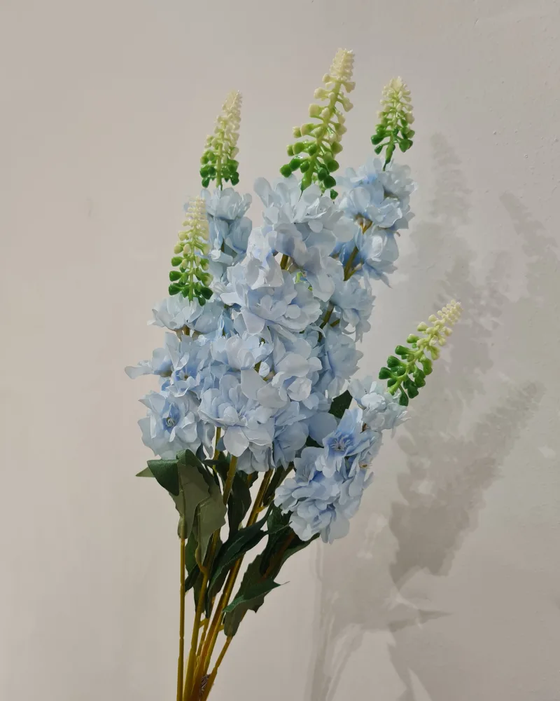Artificial Flower Delphinium Blue #52015