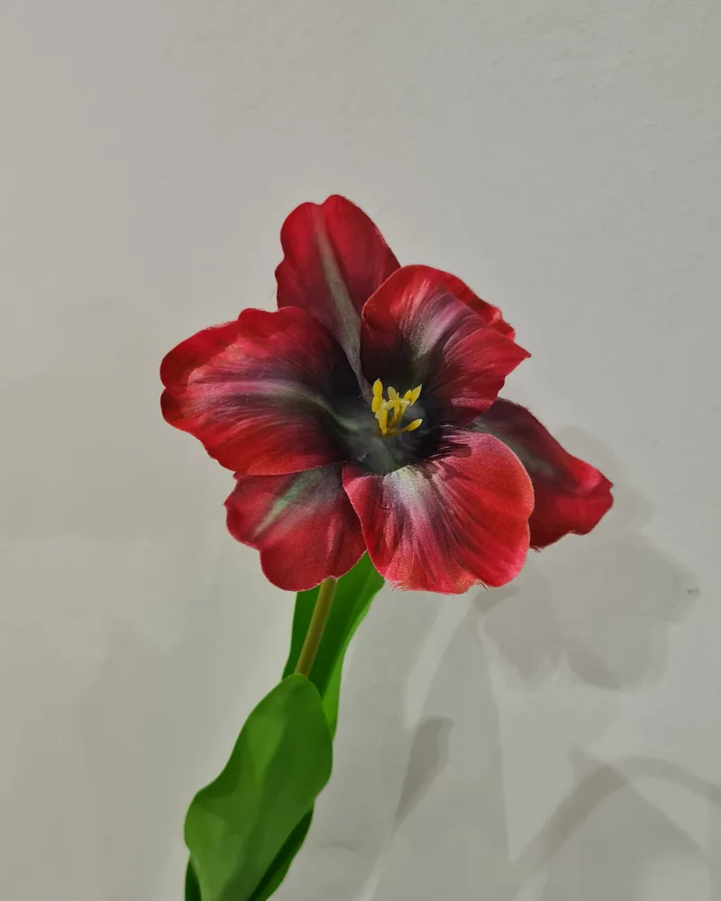 Artificial Flower Tulip Purple Red #52273
