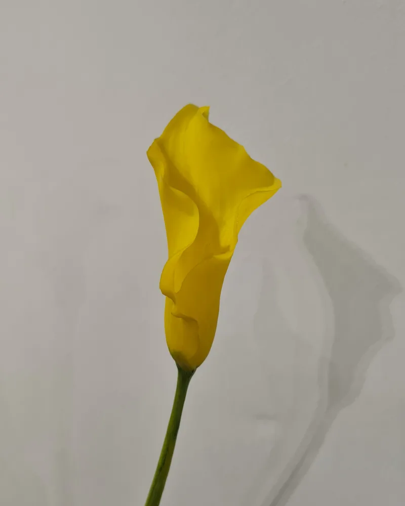 Artificial Flower Calla Yellow #51852