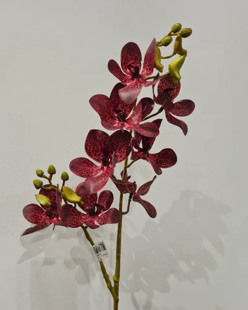 Artificial Flower Orchid Red #51842